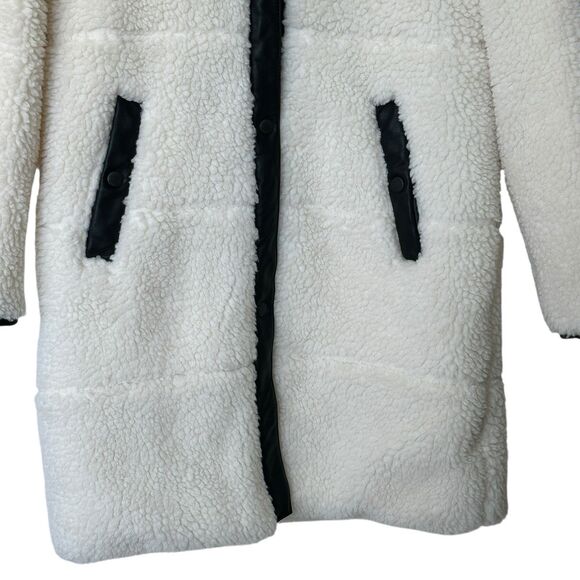 LEVI’s Strauss M Faux Shearling Quilted Parka NWOT Being - Picture 9 of 15